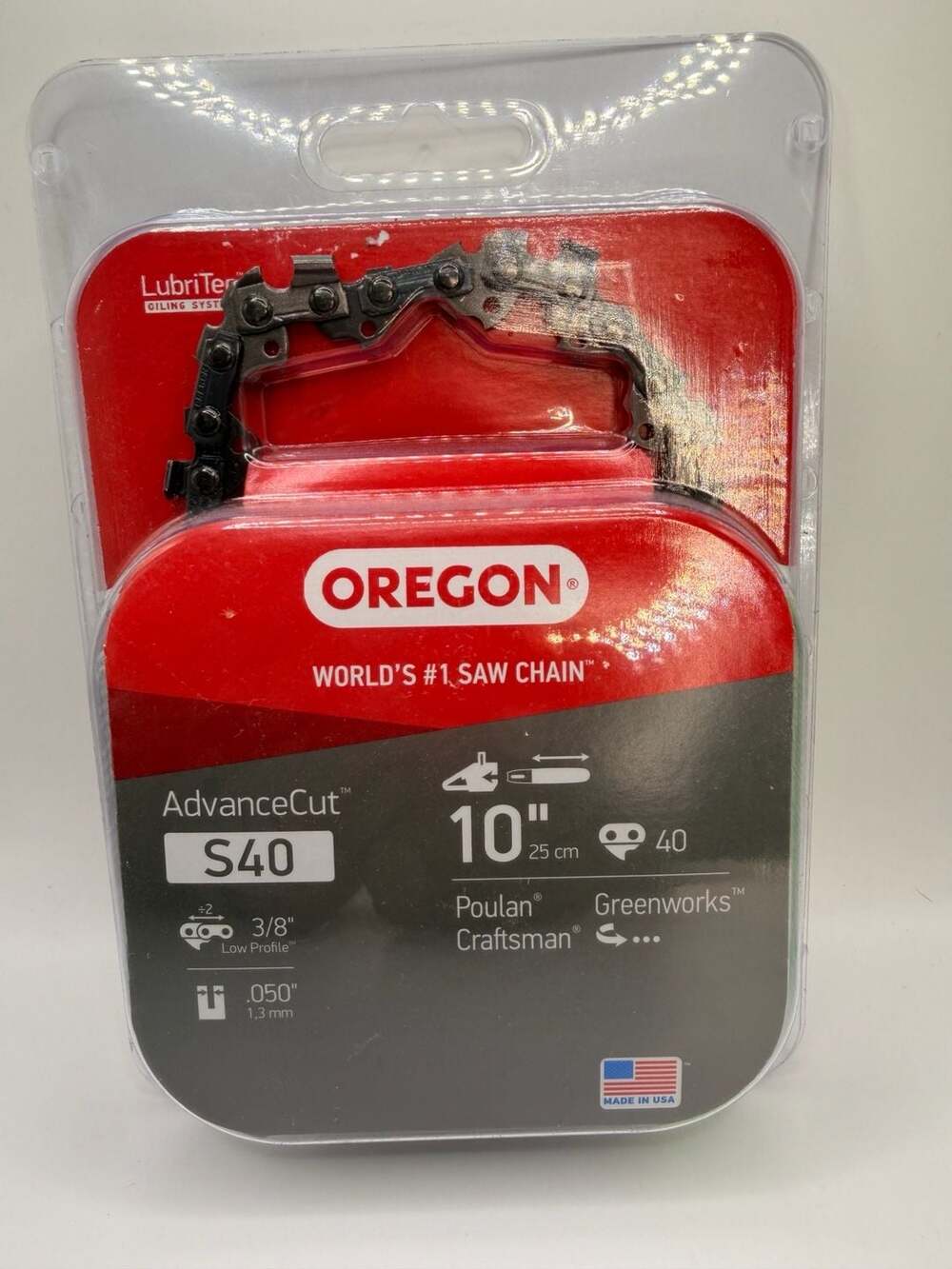 Oregon AdvanceCut S40 10" Chainsaw Chain
